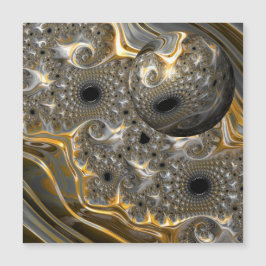 Eine spektakuläre Ballet in der Silver and Gold Ma Magnetkarte