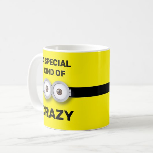 Eine spezielle Art verrückter, minimaler, verrückt Kaffeetasse (Vorderseite Links)