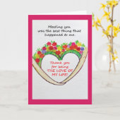 Eine spezielle Hochzeitstagmitteilung Karte (Gelbe Blume)