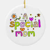 Eine spezielle Mama Keramik Ornament (Hinten)