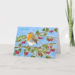 Eine Spideog Beag Grußkarte Dankeskarte