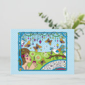 Eine spielerische Imaging_Flat Card 7"x5" (Stehend Vorderseite)