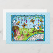 Eine spielerische Imaging_Flat Card 7"x5" (Vorne/Hinten)