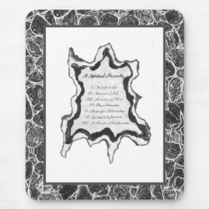 Eine spirituelle Hierarchie Mousepad