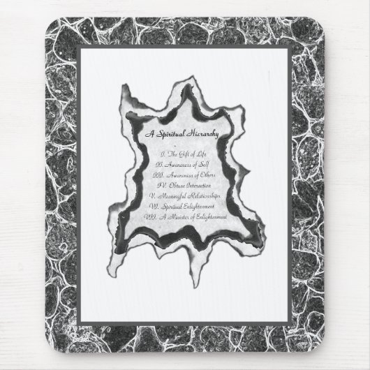 Eine spirituelle Hierarchie Mousepad (Vorne)