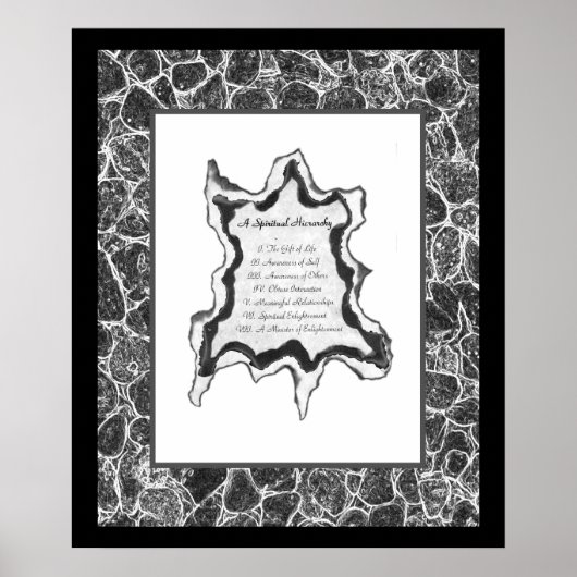 Eine spirituelle Hierarchie Poster (Vorne)