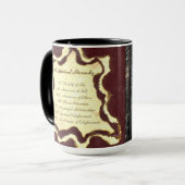 Eine spirituelle Hierarchie Tasse (Vorderseite Links)