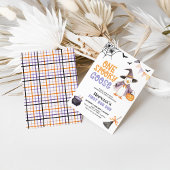 Eine Spooky Gänse Halloween Geburtstagseinladung Einladung