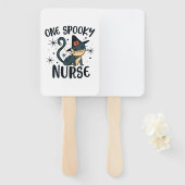 Eine Spooky-Kinderkatze - Schwanz zu Halloween Fächer (Vorne und Hinten)