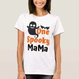 Eine Spooky Mama, Halloween Women T - Shirt