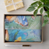 Eine Spring Butterfly Serie Design #18 Seidenpapier (Geschenk)