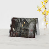 Eine Spuk Geschichte Karte (Gelbe Blume)