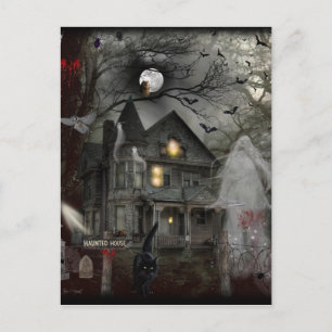 Eine Spuk Geschichte Postkarte