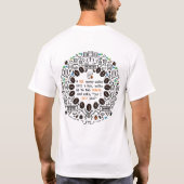 Eine SQL-Anfrage kommt in eine Bar... T-Shirt (Rückseite)