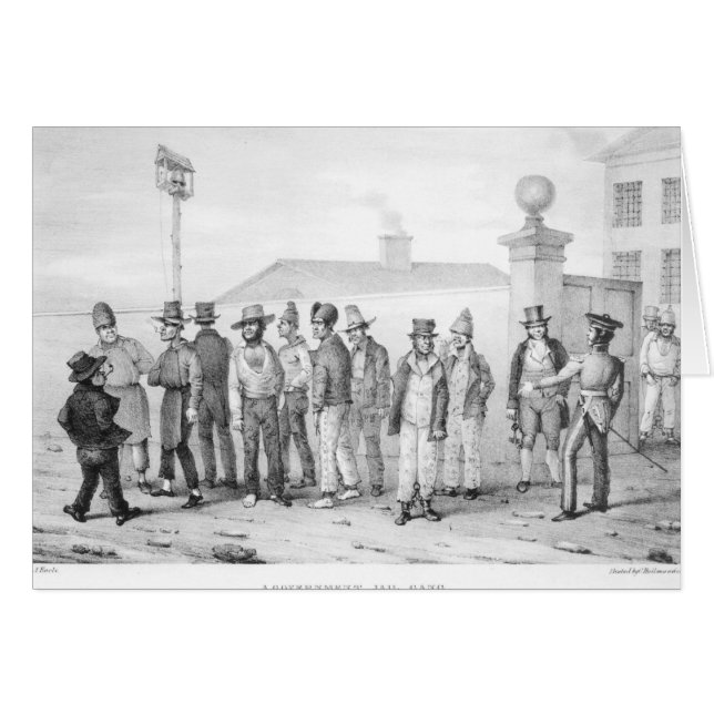 Eine staatliche Gefängnisbande (Vorderseite (Horizontal))