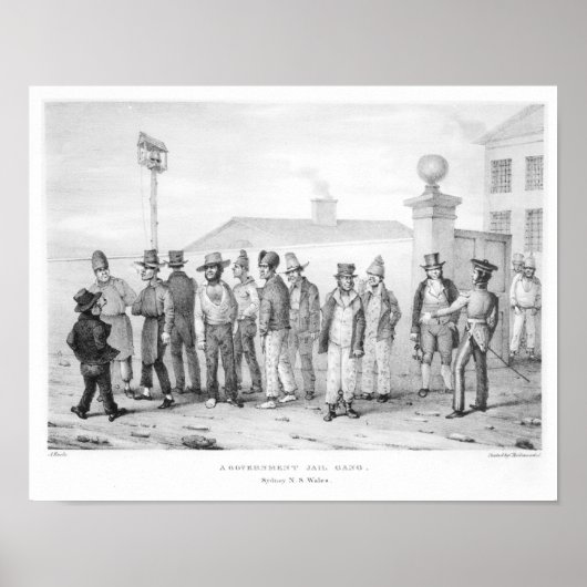 Eine staatliche Gefängnisbande Poster (Vorne)