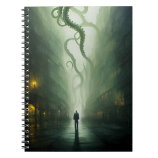 Eine Stadt unter dem Horror Cthulhu Notizblock