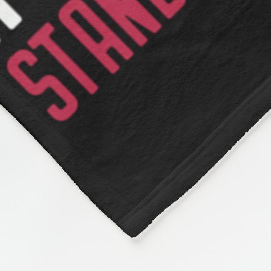 Eine starke Frau steht für sich selbst Vetera Fleecedecke (Ecke)