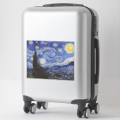 Eine Starry Night: Saint Remy von Vincent Van Gogh Aufkleber (Koffer)