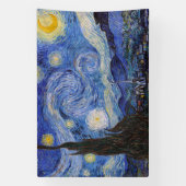 Eine Starry Night: Saint Remy von Vincent Van Gogh Banner (Vertikal)