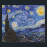 Eine Starry Night: Saint Remy von Vincent Van Gogh Bierflaschenetikett<br><div class="desc">Das Jahr ist 1889. Vincent Van Gogh ist Patient im Asyl von Saint-Paul-de-Mausole in Saint-Rémy-de-Provence, Frankreich. Er leidet an psychischen Erkrankungen, und seine Ärzte haben ihm geraten, drinnen bleibe und das Malen zu vermeiden. Aber Van Gogh kann dem Drang zu kreieren nicht widerstehen, und er verbringt seine Tage damit, Landschaften...</div>
