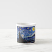 Eine Starry Night: Saint Remy von Vincent Van Gogh Espressotasse (Vorderseite)