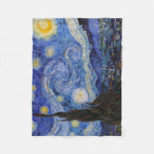 Eine Starry Night: Saint Remy von Vincent Van Gogh Fleecedecke (Vorderseite)