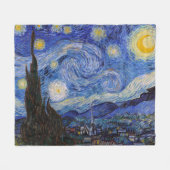 Eine Starry Night: Saint Remy von Vincent Van Gogh Fleecedecke (Vorderseite (Horizontal))
