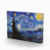 Eine Starry Night: Saint Remy von Vincent Van Gogh Fotoblock (Rechts)