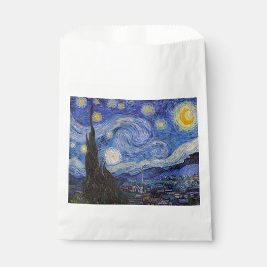 Eine Starry Night: Saint Remy von Vincent Van Gogh Geschenktütchen (Vorderseite)