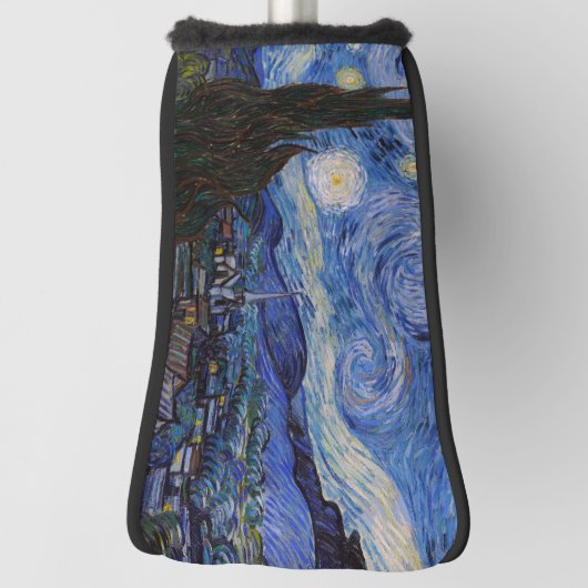 Eine Starry Night: Saint Remy von Vincent Van Gogh Golf Headcover (Rotieren 90)