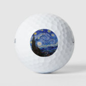Eine Starry Night: Saint Remy von Vincent Van Gogh Golfball (Vorderseite)