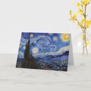 Eine Starry Night: Saint Remy von Vincent Van Gogh Karte