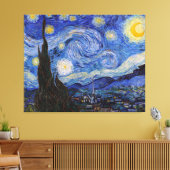 Eine Starry Night: Saint Remy von Vincent Van Gogh Leinwanddruck (Insitu (Wohnzimmer))