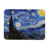 Eine Starry Night: Saint Remy von Vincent Van Gogh Magnet (Horizontal)