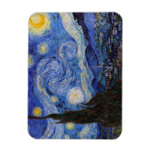Eine Starry Night: Saint Remy von Vincent Van Gogh Magnet (Vertikal)