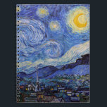 Eine Starry Night: Saint Remy von Vincent Van Gogh Notizblock<br><div class="desc">Das Jahr ist 1889. Vincent Van Gogh ist Patient im Asyl von Saint-Paul-de-Mausole in Saint-Rémy-de-Provence, Frankreich. Er leidet an psychischen Erkrankungen, und seine Ärzte haben ihm geraten, drinnen bleibe und das Malen zu vermeiden. Aber Van Gogh kann dem Drang zu kreieren nicht widerstehen, und er verbringt seine Tage damit, Landschaften...</div>