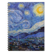 Eine Starry Night: Saint Remy von Vincent Van Gogh Notizblock (Vorderseite)