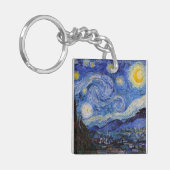 Eine Starry Night: Saint Remy von Vincent Van Gogh Schlüsselanhänger (Vorderseite links)
