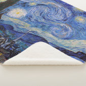 Eine Starry Night: Saint Remy von Vincent Van Gogh Sherpadecke (3/4)