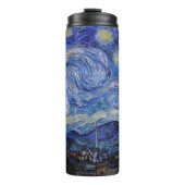 Eine Starry Night: Saint Remy von Vincent Van Gogh Thermosbecher (Vorderseite)