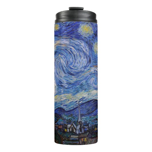 Eine Starry Night: Saint Remy von Vincent Van Gogh Thermosbecher (Vorderseite)