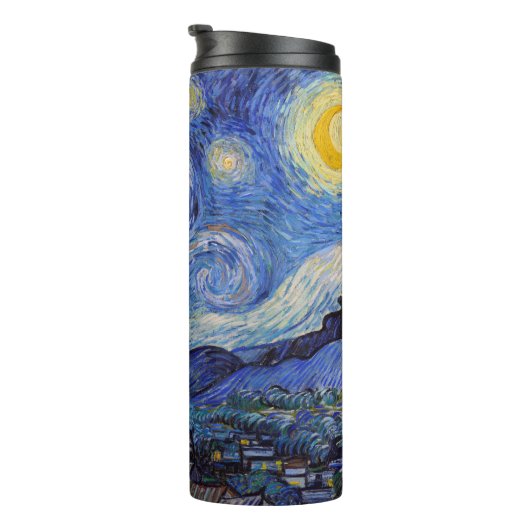 Eine Starry Night: Saint Remy von Vincent Van Gogh Thermosbecher (Nach rechts gedreht)