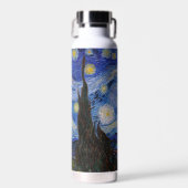 Eine Starry Night: Saint Remy von Vincent Van Gogh Trinkflasche (Vorne)