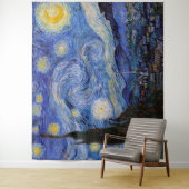 Eine Starry Night: Saint Remy von Vincent Van Gogh Wandteppich (Beispiel)