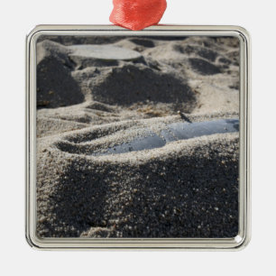 Eine statische Anzeige einer Artillerie-Muschel Ornament Aus Metall