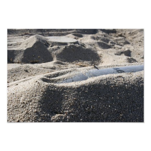 Eine statische Anzeige einer Muschel zur Kampfmitt Fotodruck (Vorne)