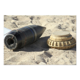 Eine statische Anzeige einer umgerechneten Muschel Fotodruck