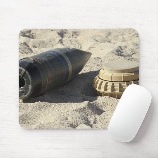 Eine statische Anzeige einer umgerechneten Muschel Mousepad (Mit Mouse)