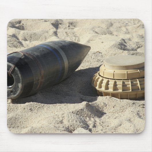 Eine statische Anzeige einer umgerechneten Muschel Mousepad (Vorne)